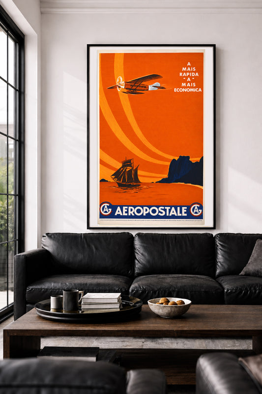 Affiche Aeropostale