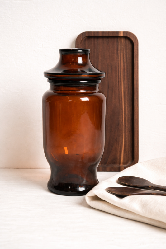 Bocal vintage Ambré