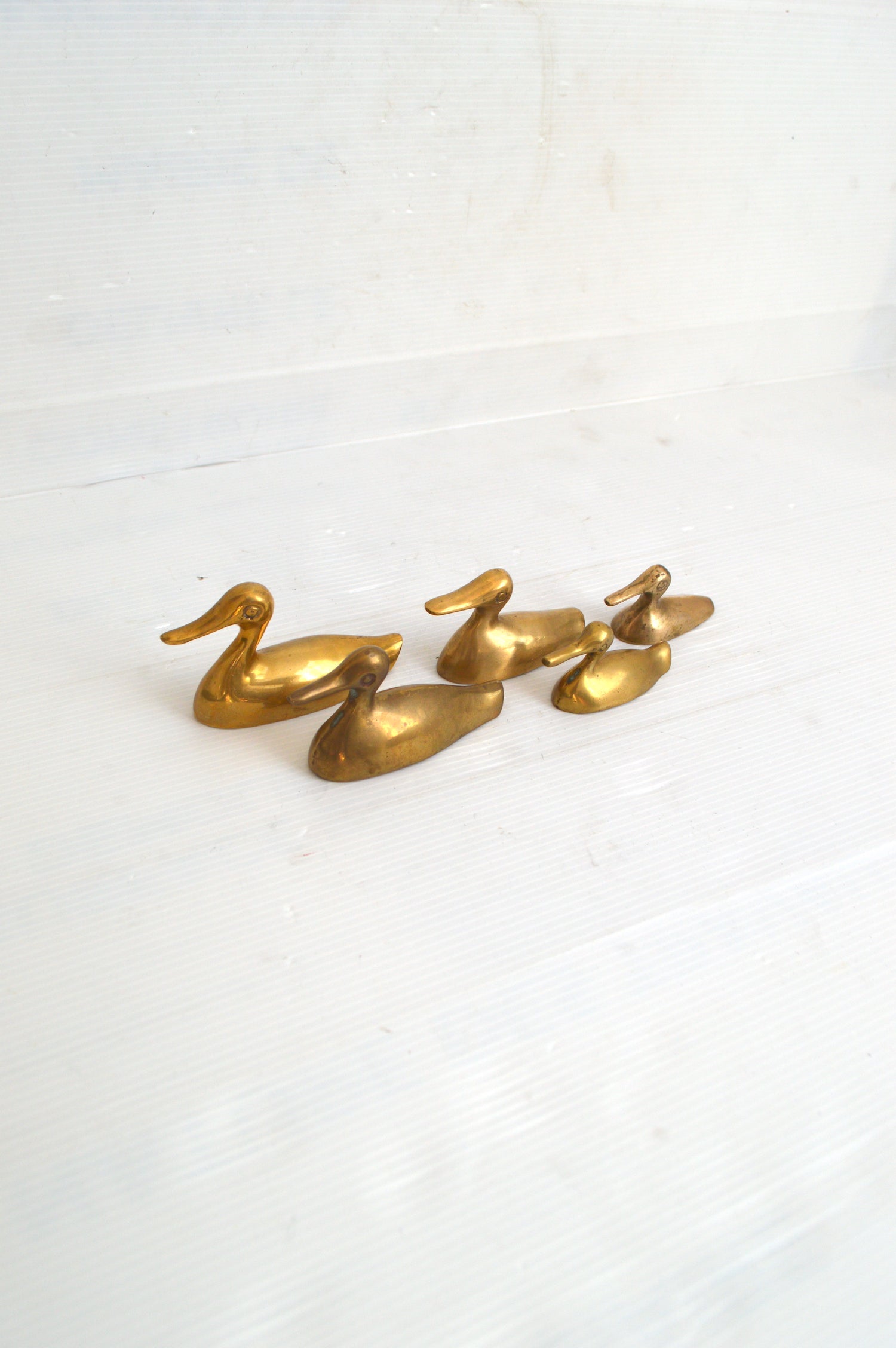 canard vintage en laiton