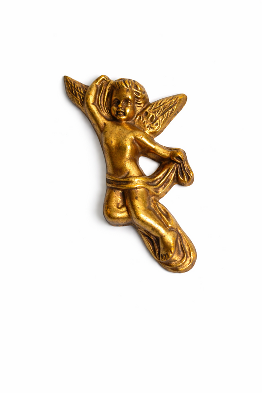 Ange doré à suspendre