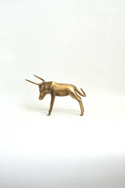 animal décoratif en bronze
