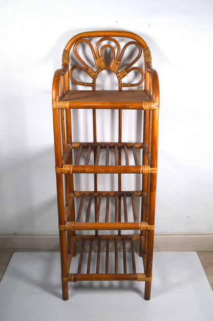 bibliothèque-en-rotin
