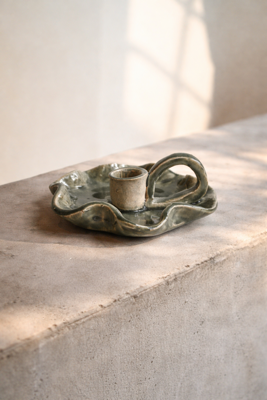 Bougeoir en céramique