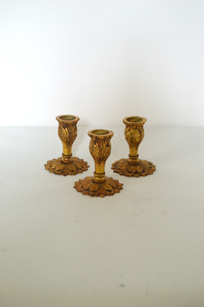 bougeoirs en bronze occasion