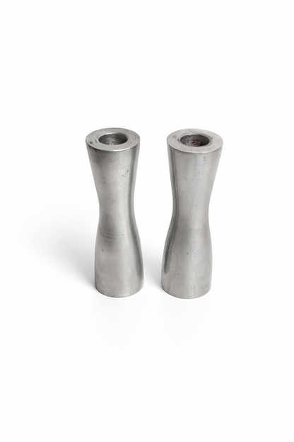 Bougeoirs en aluminium