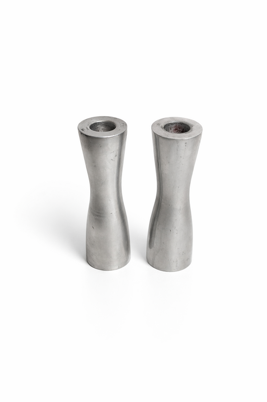 Bougeoirs en aluminium