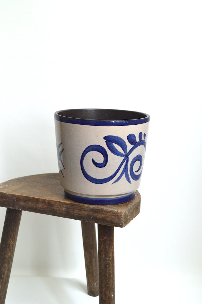 cache-pot west germany vintage