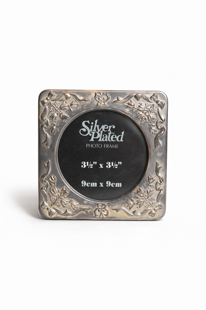 Petit cadre argenté