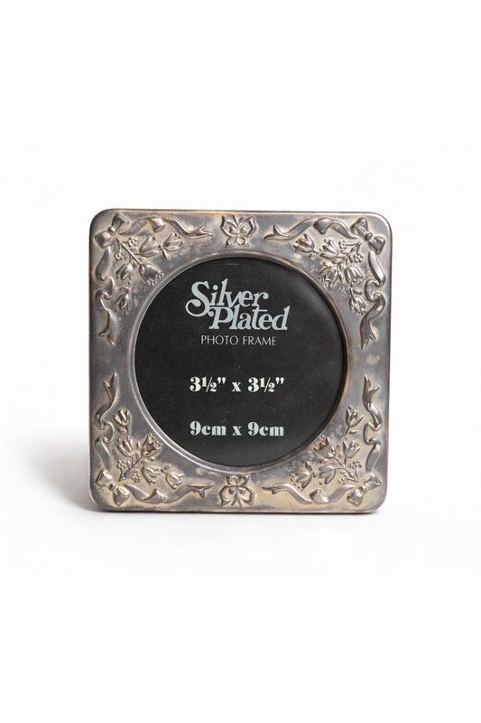 Petit cadre argenté