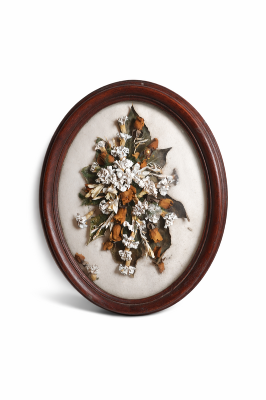 Grand cadre au verre bombé