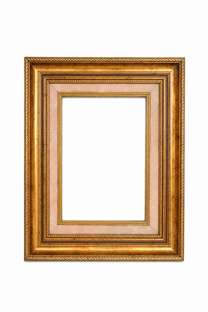 Cadre en bois doré