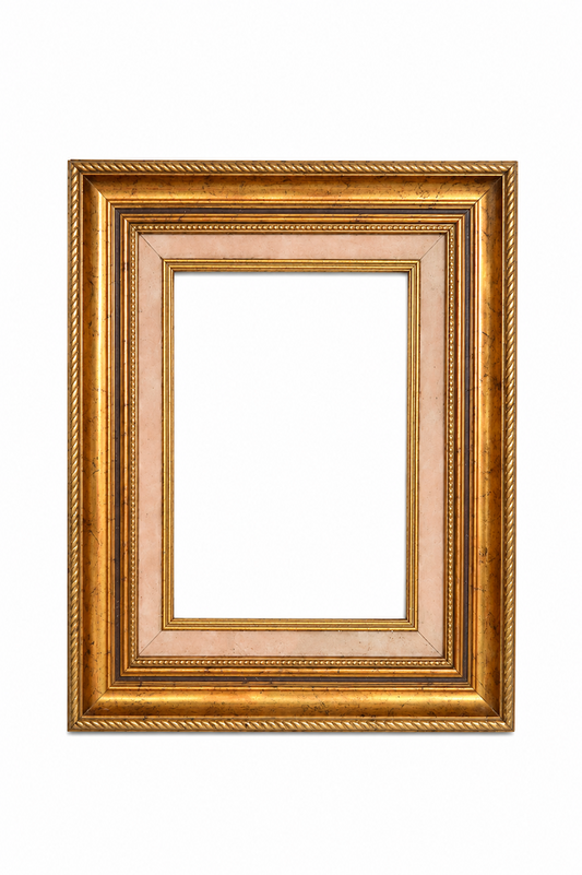 Cadre en bois doré