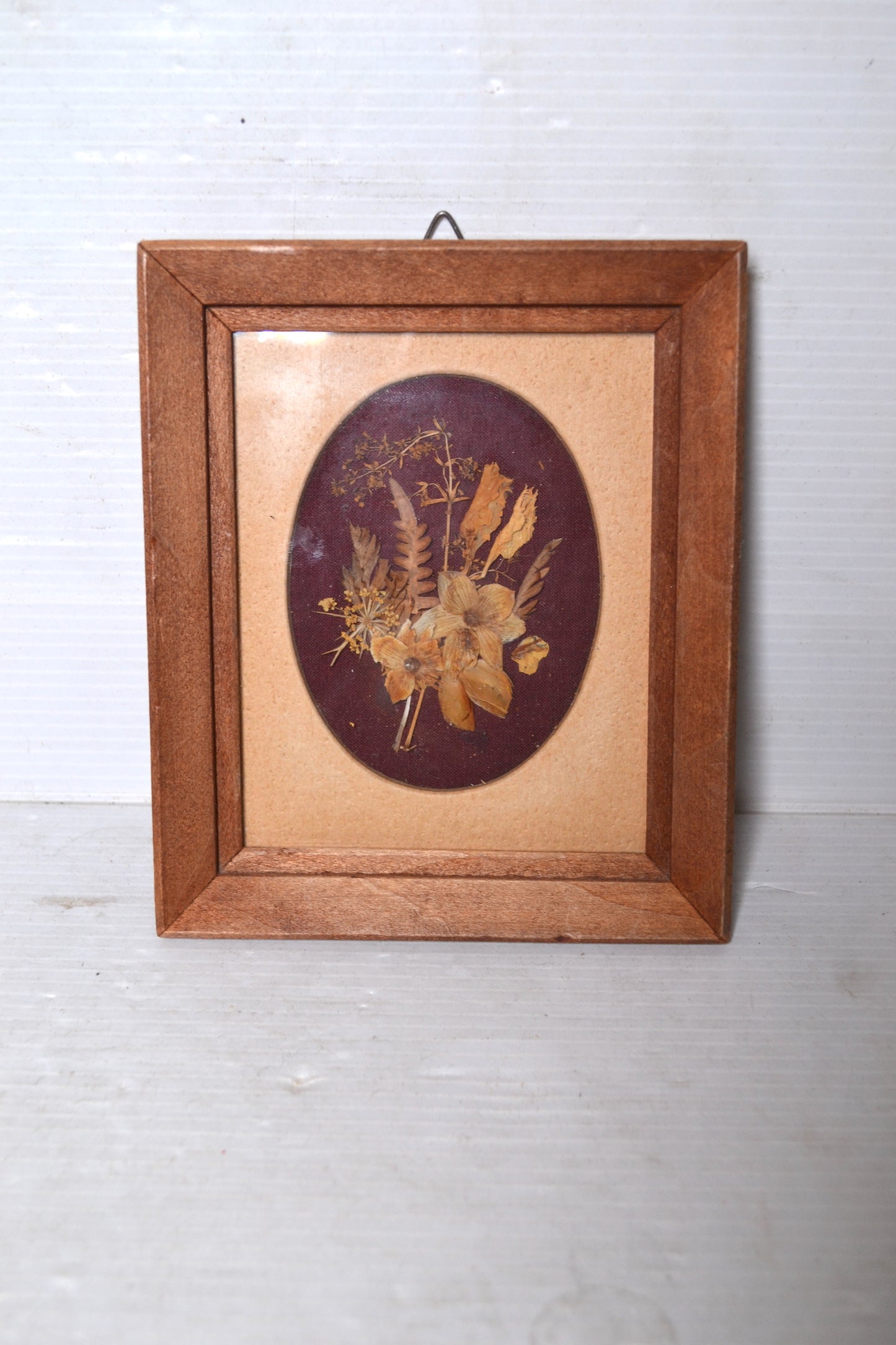 Cadre de fleurs séchées