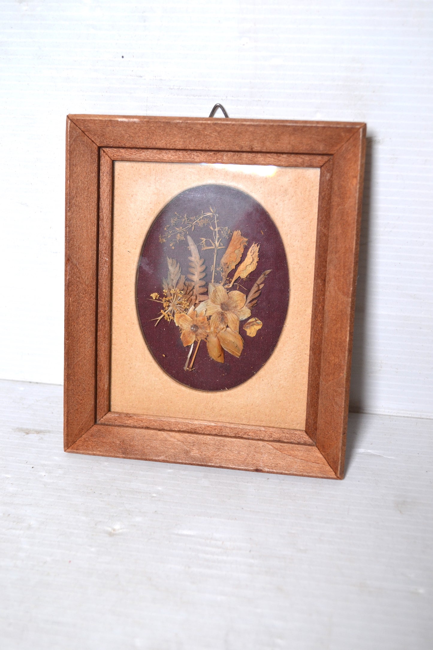 Cadre de fleurs séchées