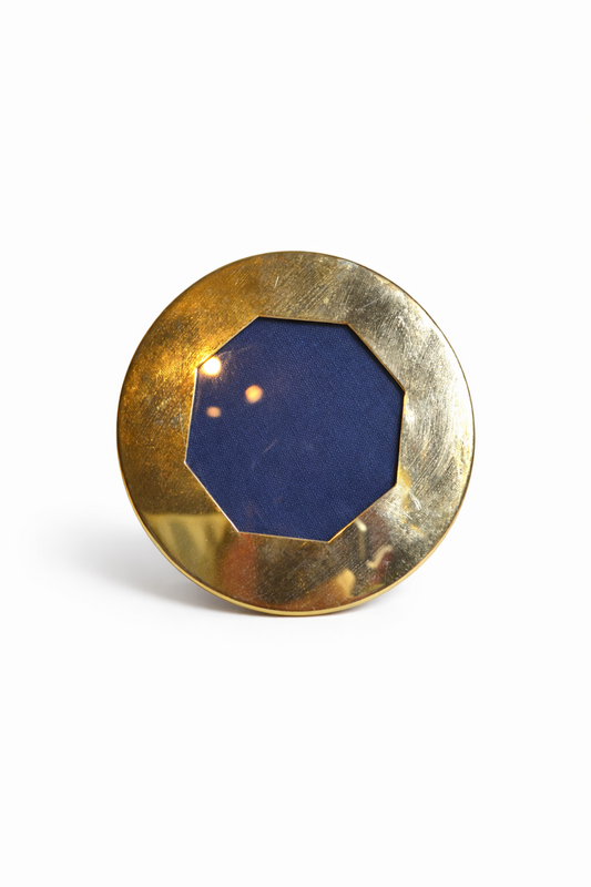 Cadre rond en laiton