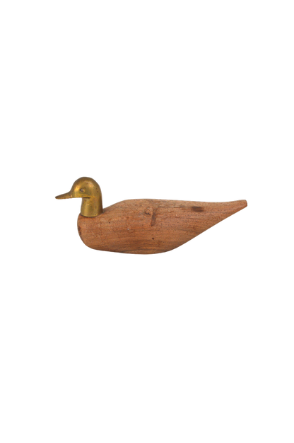 canard déco en bois