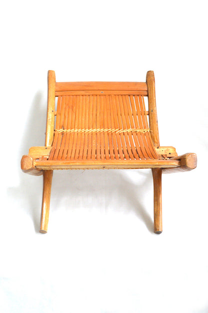 chaise vintage en bambou