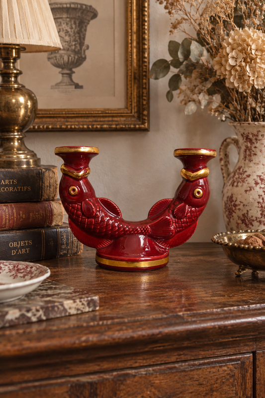Pied de lampe en céramique