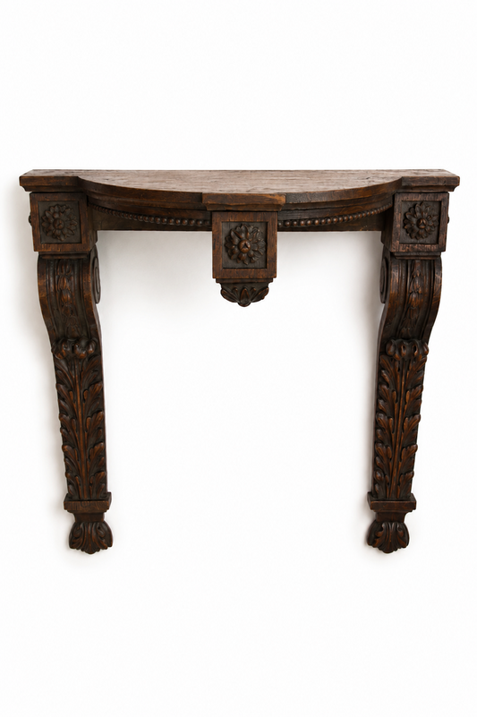 Console murale en bois