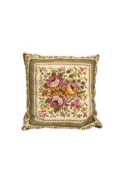 coussin vintage seconde main