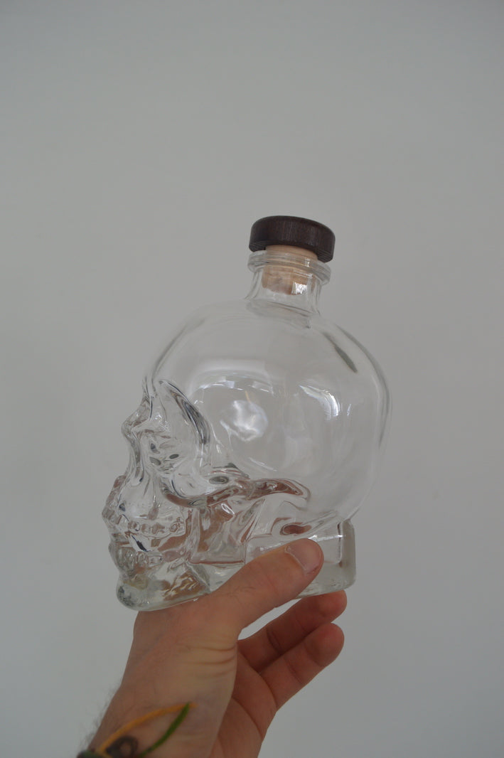 Crâne en verre