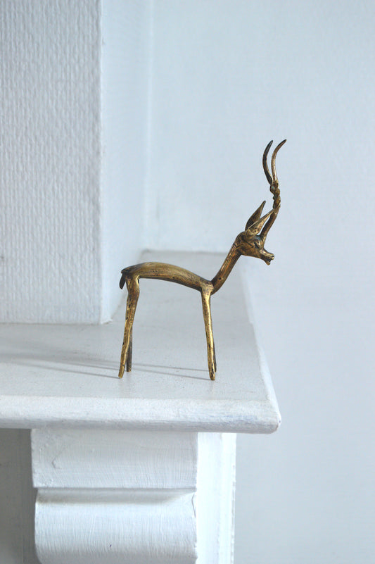 gazelle décorative dorée