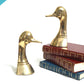 Serre-livres Canards dorés