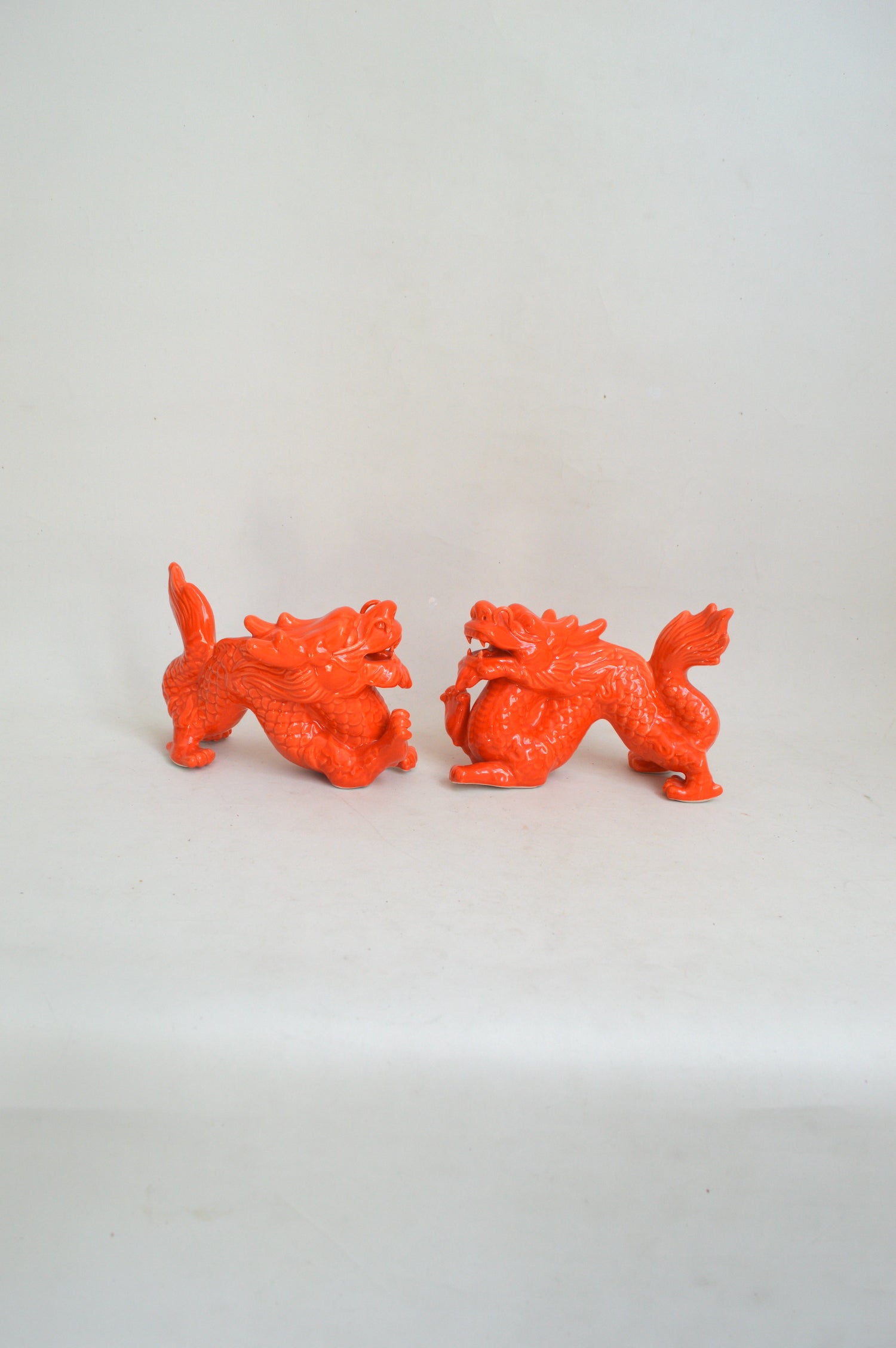 dragon-chinois-ceramique-orange