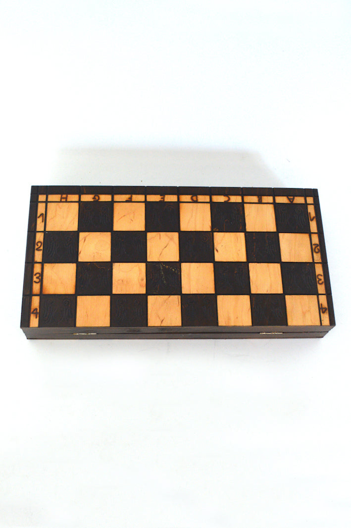 boite d'échecs vintage