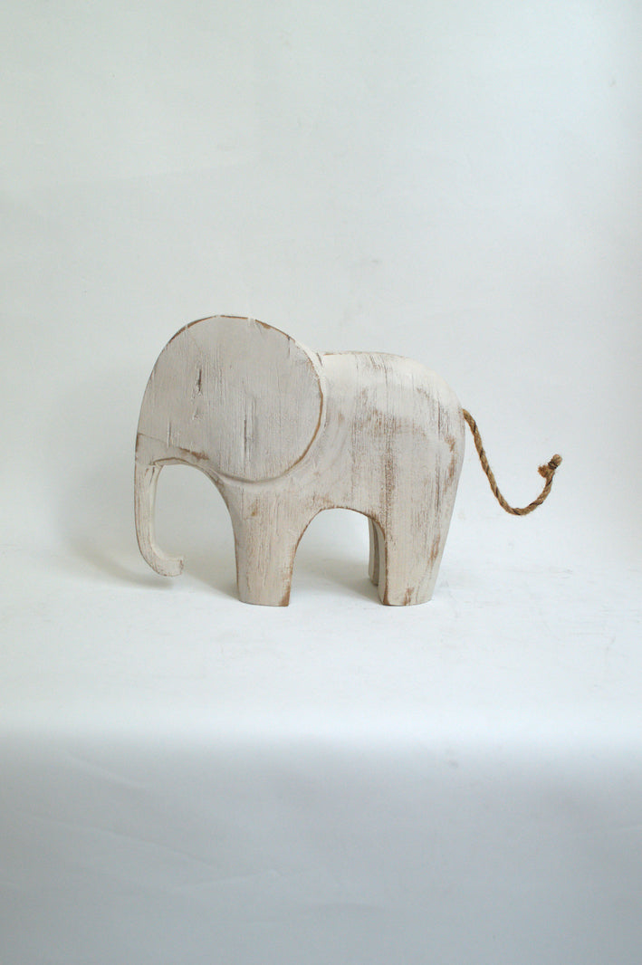 éléphant déco en bois