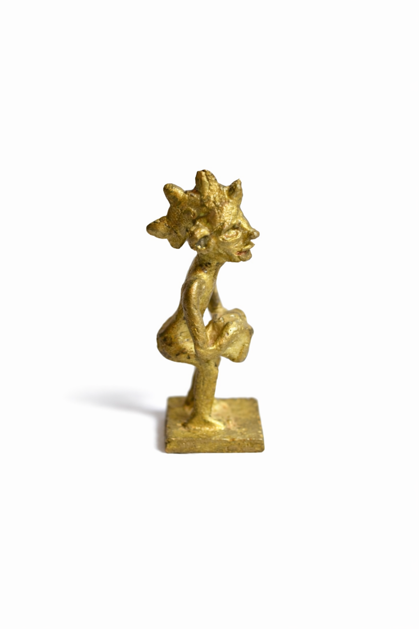 Figurine africaine en bronze