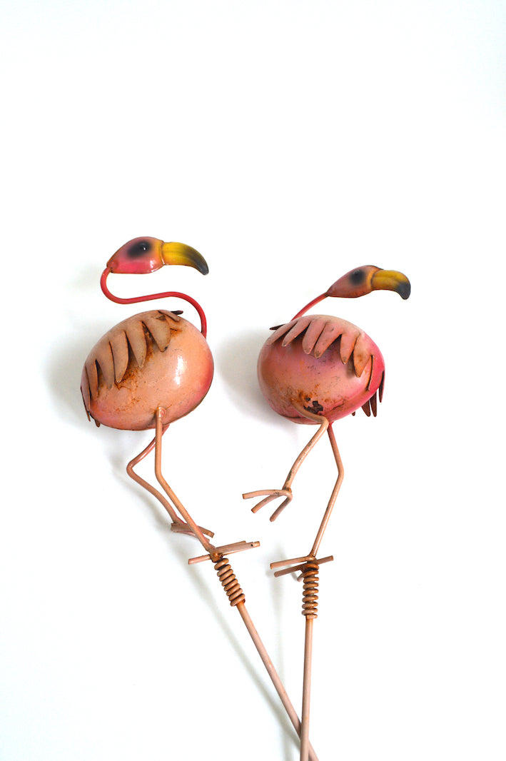 pique flamants roses pour jardin