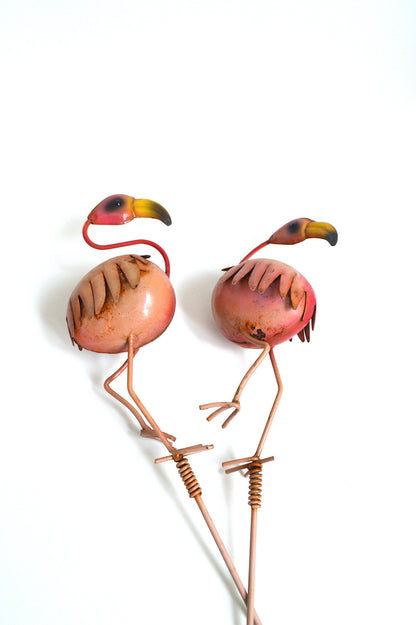 pique flamants roses pour jardin
