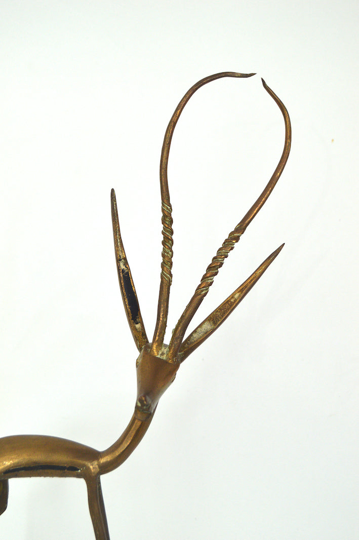 gazelle déco dorée