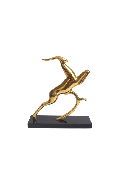 gazelle-en-laiton