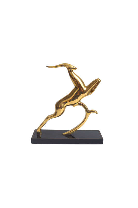 gazelle-en-laiton