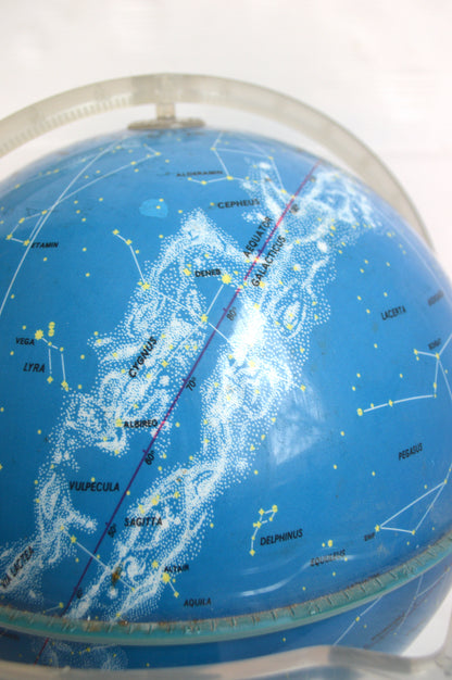 Globe céleste Alpha lumineux