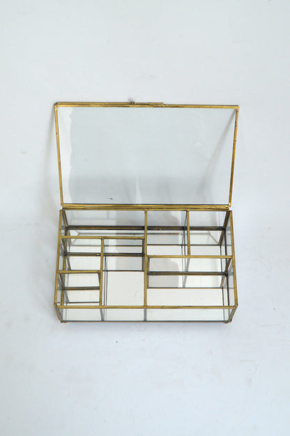 grande boite à bijoux transparente