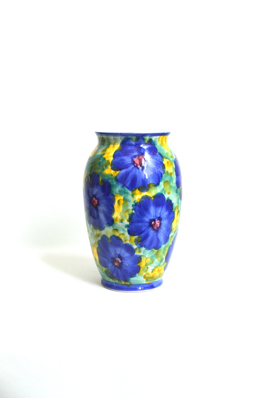 gros vase fleuri