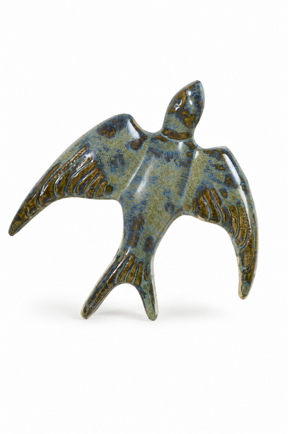 Hirondelle en céramique