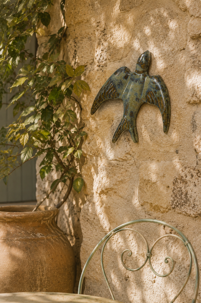 Hirondelle en céramique