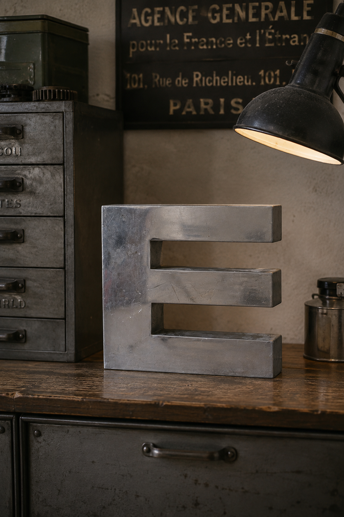 Lettre E