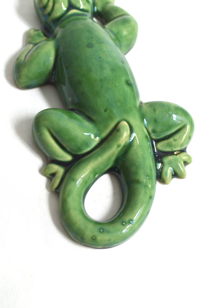 lézard en céramique déco