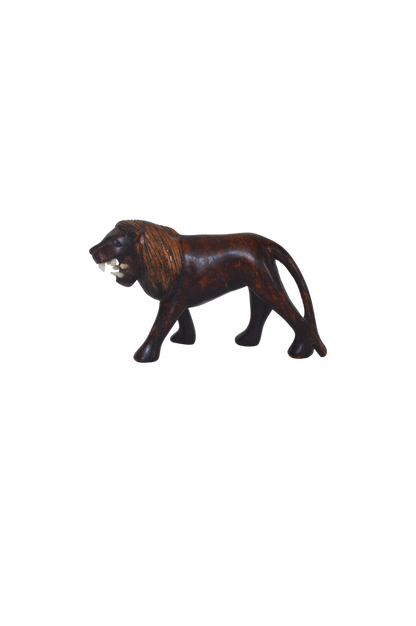 lion-en-bois