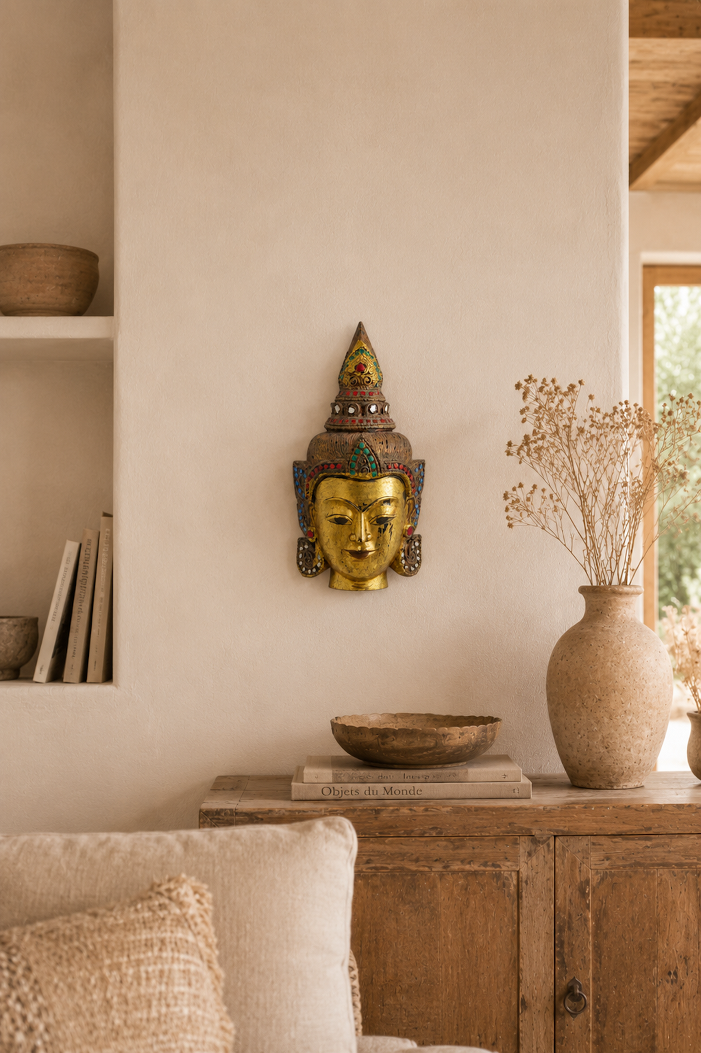 Masque en bois