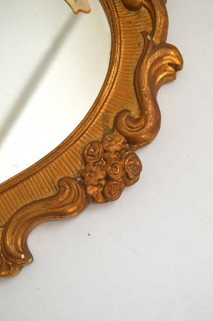 Miroir baroque doré