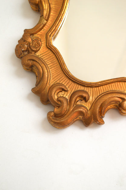 Miroir baroque doré