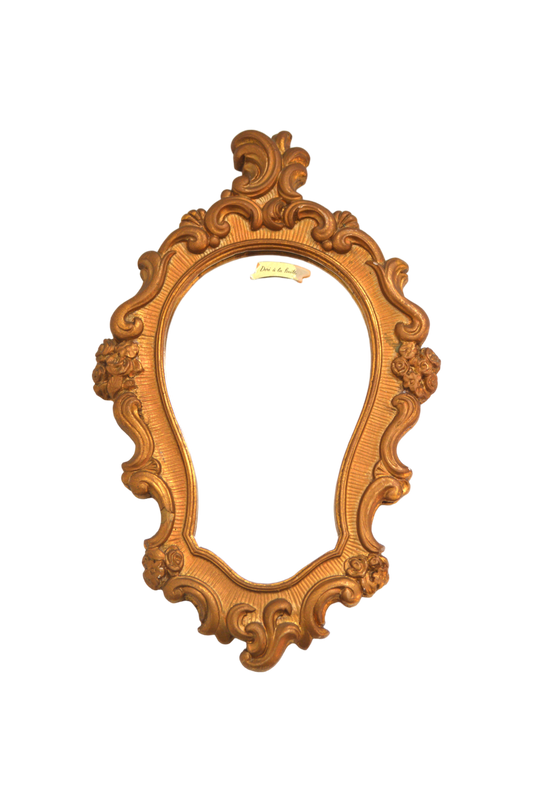 Miroir baroque doré