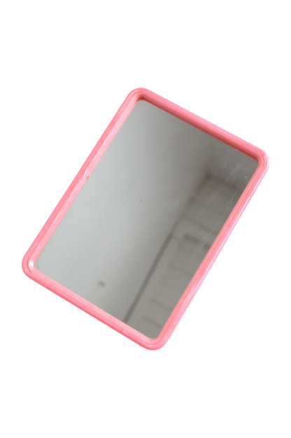 Miroir de barbier Rose