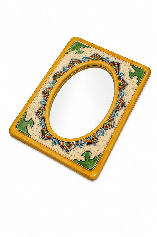 Miroir en céramique